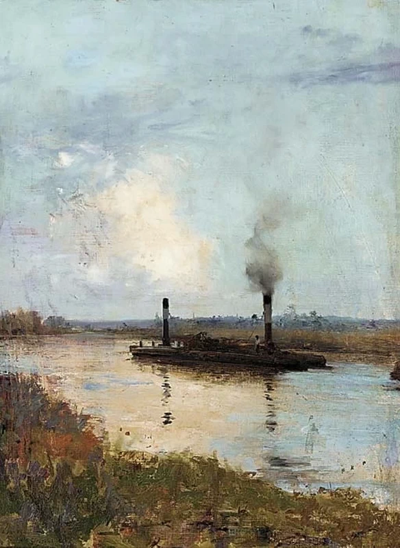 La chiatta sulla Senna, 1887